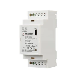 Фото #1 товара INTELLIGENT ARLIGHT Контроллер DALI-LOGIC-USB-PS-x1 (BUS/230V) (IARL, IP20 Пластик, 2 года)