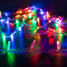 Фото #1 товара Светодиодная гирлянда ARD-STRING-CLASSIC-10000-CLEAR-100LED-LIVE RGB (230V, 7W) (Ardecoled, IP65, 1 год)