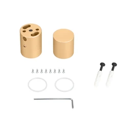 Фото #1 товара Крепление MOONLIGHT-VT-CEILING-D25  Gold (Arlight, Алюминий)