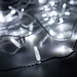 Фото #1 товара Светодиодная гирлянда ARD-STRING-CLASSIC-1000-WHITE-100LED-PULSE White (230V, 7W) (Ardecoled, IP65, 1 год)