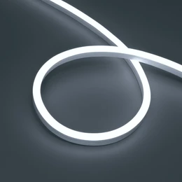 Фото #1 товара Светодиодная лента герметичная HALO-SIDE-A160-10x17mm 24V White6000 (10 W/m, IP67, 5m, wire x1) (Arlight, Силикон, 3 года)
