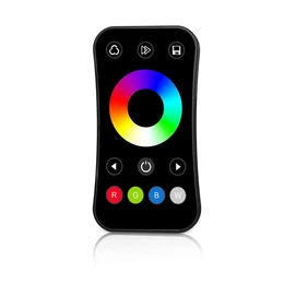 Фото #1 товара INTELLIGENT ARLIGHT Пульт SMART-801-52-1G-1SC-RGBW Black (3V, 2.4G) (IARL, IP20 Пластик, 5 лет)