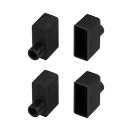 Фото #1 товара Заглушка WPH-FLEX-0616-SIDE BLACK с отверстием (Arlight, Силикон)