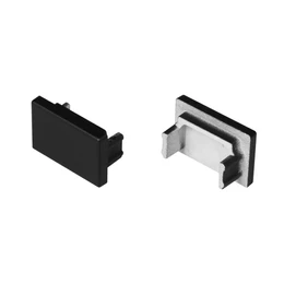 Фото #1 товара Заглушка SL-SLIM15-H10 BLACK глухая (Arlight, Пластик)