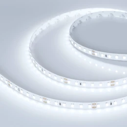 Фото #1 товара Светодиодная лента RT-A120-8mm 24V White6000 (14.4 W/m, IP20, 2835, 5m) (Arlight, Открытый)