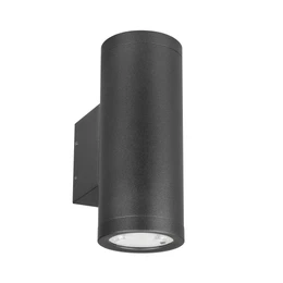 Фото #1 товара Светильник настенный LGD-RAY-TWIN-R65-2x9W Day4000 (Серый, 23 deg, 230V) (Arlight, IP65 Металл, 3 года)