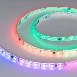 Фото #1 товара Светодиодная лента герметичная DMX-SE-B60-10mm 24V RGB-PX6 (14 W/m, IP65, 5m) (Arlight, -)