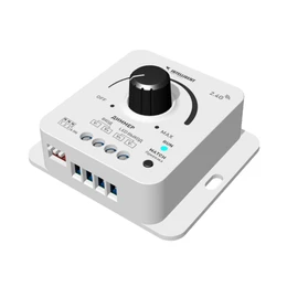 Фото #1 товара INTELLIGENT ARLIGHT Диммер SMART-PWM-101-32-DIM-SUF (12-48V, 1x8A, 2.4G) (IARL, IP20 Пластик, 5 лет)