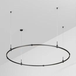 Фото #1 товара Основание ART-APRIORI-ROUND-HANG-R1500 (BK) (Arlight, IP20 Металл, 3 года)