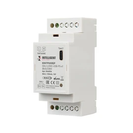 Фото #1 товара INTELLIGENT ARLIGHT Контроллер DALI-LOGIC-USB-PS-x1 (BUS/230V) (IARL, IP20 Пластик, 2 года)