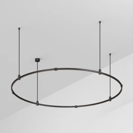 Фото #1 товара Основание ART-APRIORI-ROUND-ROD-400-R1500 (BK) (Arlight, IP20 Металл, 3 года)