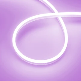 Фото #1 товара Светодиодная лента герметичная AURORA-PS-A120-12x6mm 24V Purple (10 W/m, IP65, 2835, 5m) (Arlight, Силикон, 2 года)