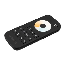 Фото #1 товара Пульт SMART-R34-MIX Black (4 зоны, 2.4G) (Arlight, IP20 Пластик, 5 лет)