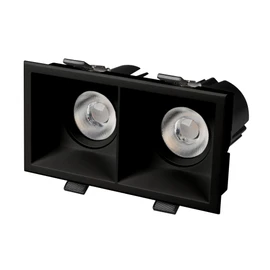 Фото #1 товара Светильник MS-FLOW-BUILT-S157x85-2x6W Day4000 (BK, 15 deg, 230V) (Arlight, IP20 Металл, 5 лет)