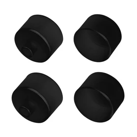 Фото #1 товара Заглушка WPH-FLEX-D22-360deg BLACK с отверстием (Arlight, Силикон)