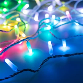 Фото #1 товара Светодиодная гирлянда ARD-STRING-CLASSIC-10000-WHITE-100LED-MILK-LIVE RGB-DMX (24V, 10W) (Ardecoled, IP65, 1 год)