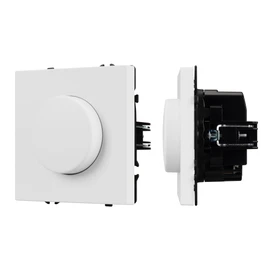 Фото #1 товара ARL NOBE Светорегулятор задний фронт TRIAC белый кварц софт-тач SWT-DLR-SFPL-WH (250V, 300W) (Arlight, Белый кварц)