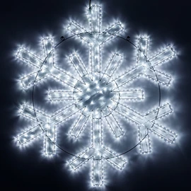 Фото #1 товара Фигура светодиодная ARD-SNOWFLAKE-M11-1250x1200-604LED White (230V, 36.5W) (Ardecoled, IP65, 1 год)
