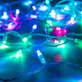 Фото #1 товара Светодиодная гирлянда ARD-STRING-CLASSIC-6000-WHITE-40LED-LIVE RGB-SPI (12V, 26W) (Ardecoled, IP65, 1 год)