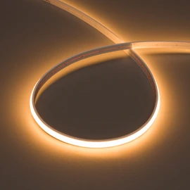 Фото #1 товара Светодиодная лента герметичная MOONLIGHT-TOP-X544-10x5mm 24V Warm2200 (10 W/m, IP65, 5m, wire x1) (Arlight, Вывод прямой, 3 года)
