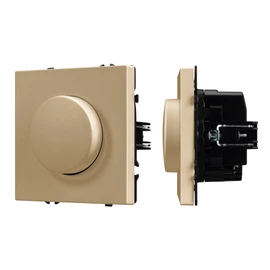 Фото #1 товара ARL NOBE Светорегулятор задний фронт TRIAC золотой песок софт-тач SWT-DLR-SFPL-GD (250V, 300W) (Arlight, Золотой песок)
