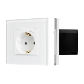 Фото #1 товара Розетка электрическая с Zigbee управлением SCT-OMALI-EUZB1-PL-WH (240V, 16A, Zigbee) (Arlight, -)