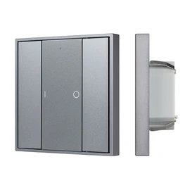 Фото #1 товара INTELLIGENT ARLIGHT Кнопочная панель DALI-201-23-1G-DIM-DT6-IN Silver (BUS, Frame) (IARL, IP20 Металл, 3 года)