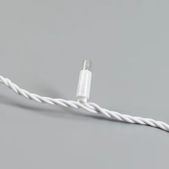 Фото #2 товара Светодиодная гирлянда ARD-STRING-CLASSIC-10000-WHITE-100LED-FLASH PINK (230V, 7W) (Ardecoled, IP65, 1 год)