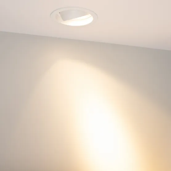 Фото #6 товара Светильник MS-VORTEX-BUILT-R135-30W Warm3000 (WH-WH, 17 deg, 230V) (Arlight, IP20 Металл, 5 лет)