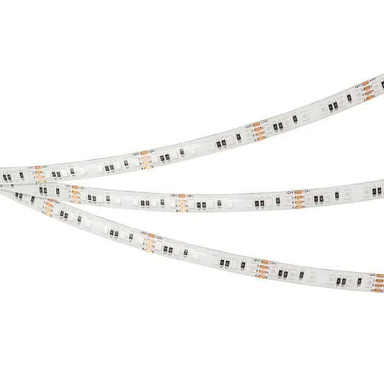 Фото #4 товара Светодиодная лента герметичная RTW-SE-A120-8mm 24V RGB (12 W/m, IP65, 5m) (Arlight, 5 лет)
