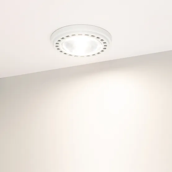 Фото #4 товара Лампа AR111-UNIT-GU10-15W-DIM Day4000 (WH, 24 deg, 230V) (Arlight, Металл)