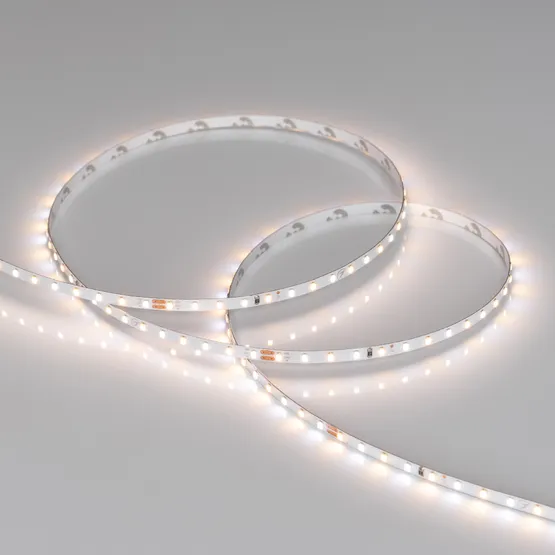 Фото #4 товара Светодиодная лента MICROLED-M140-4mm 24V White-CDW (4.8 W/m, IP20, 2216, 5m) (Arlight, узкая)