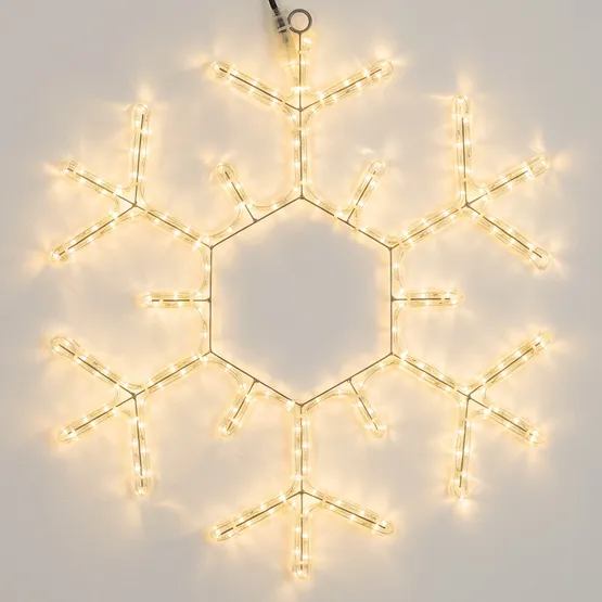 Фото #4 товара Фигура светодиодная ARD-SNOWFLAKE-M5-600x600-360LED Warm (230V, 20W) (Ardecoled, IP65, 1 год)