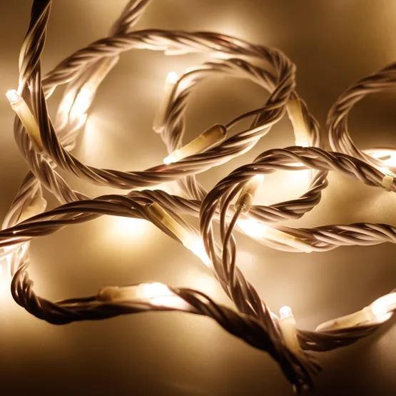 Фото #2 товара Светодиодная гирлянда ARD-STRING-HOME-10000-WHITE-99LED-RUN WARM (230V, 10.5W) (Ardecoled, IP20)