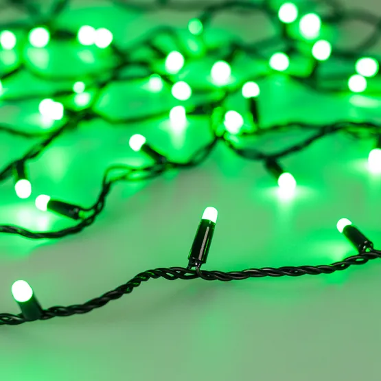 Фото #5 товара Светодиодная гирлянда ARD-STRING-CLASSIC-10000-BLACK-100LED-MILK-SYNC RGB (230V, 6.5W, RF ПДУ, 3000) (Ardecoled, IP65)
