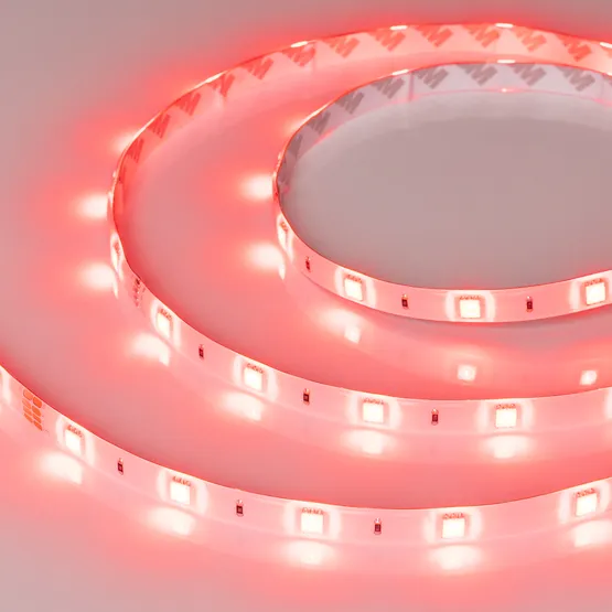 Фото #6 товара Светодиодная лента герметичная RTW-SE-B30-10mm 24V RGB (7.2 W/m, IP65, 5060, 5m) (Arlight, 7.2 Вт/м, IP65)