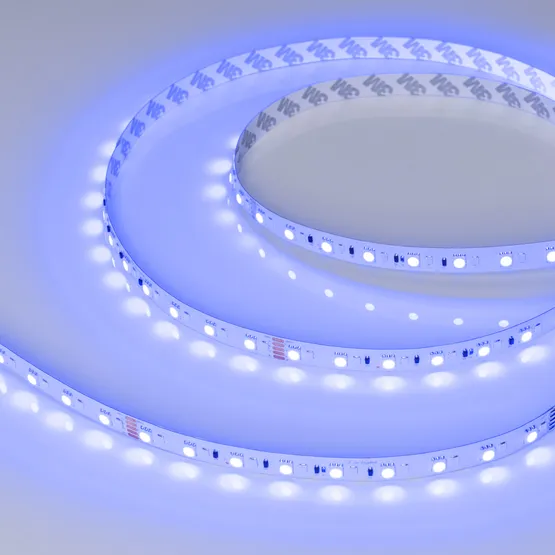 Фото #4 товара Светодиодная лента IC-BA108-12mm 48V RGBW-Warm (15 W/m, IP20, 5060/2835, 40m) (Arlight, стабилизированная)