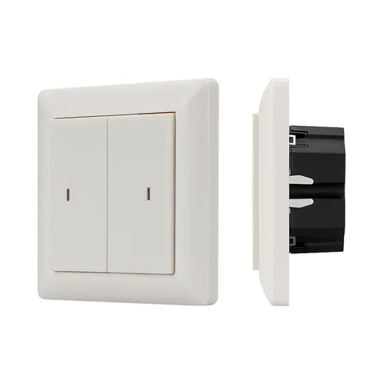 Фото #1 товара Панель Knob SR-KN0200-IN White (KNX, DIM) (Arlight, -)