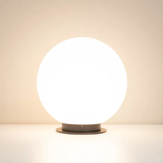 Фото #2 товара Светильник KT-GLOBE-R300-10W Warm3000 (DG, 275 deg, 24V) (Arlight, IP65 Металл, 3 года)