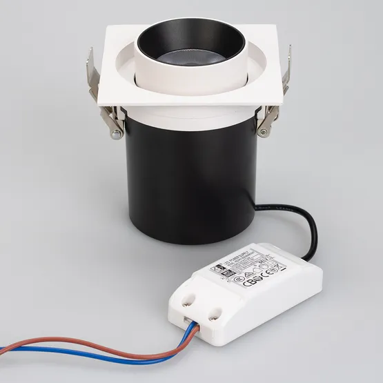 Фото #4 товара Светильник LGD-PULL-S100x100-10W White6000 (WH, 20 deg) (Arlight, IP20 Металл, 3 года)