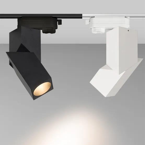 Фото #4 товара Светильник LGD-TWIST-TRACK-4TR-S60x60-12W Day4000 (WH-BK, 30 deg) (Arlight, IP40 Металл, 3 года)