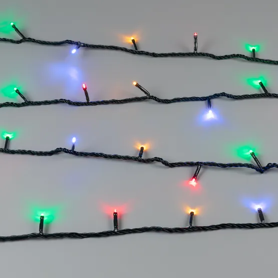 Фото #3 товара Светодиодная гирлянда ARD-STRING-HOME-5000-GREEN-50LED-LIVE RGB (230V, 3.5W) (Ardecoled, IP20, 1 год)