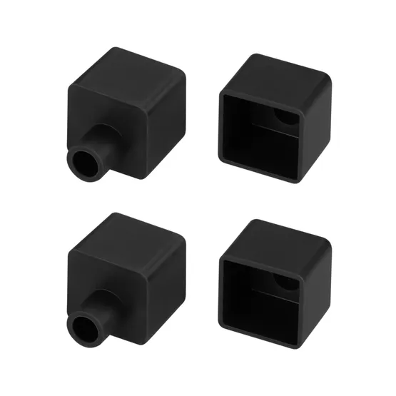 Фото товара Заглушка WPH-FLEX-1616 BLACK с отверстием (Arlight, Силикон)