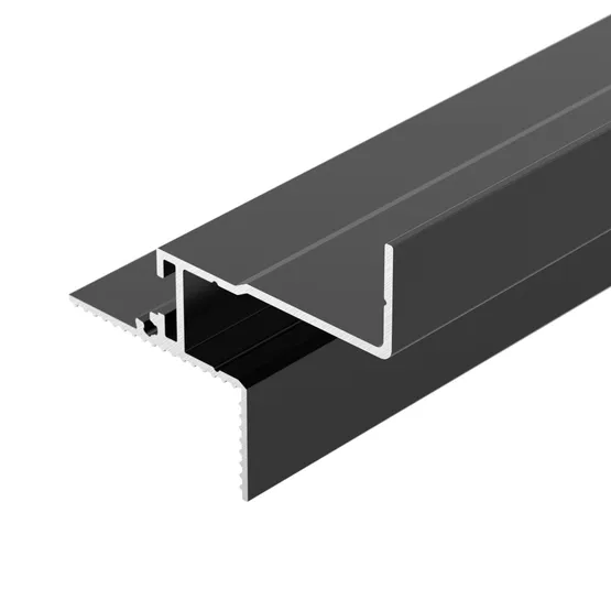 Фото #2 товара Профиль CEIL-S12-SHADOW-20-SIDE-3000 ANOD BLACK (Arlight, Алюминий)