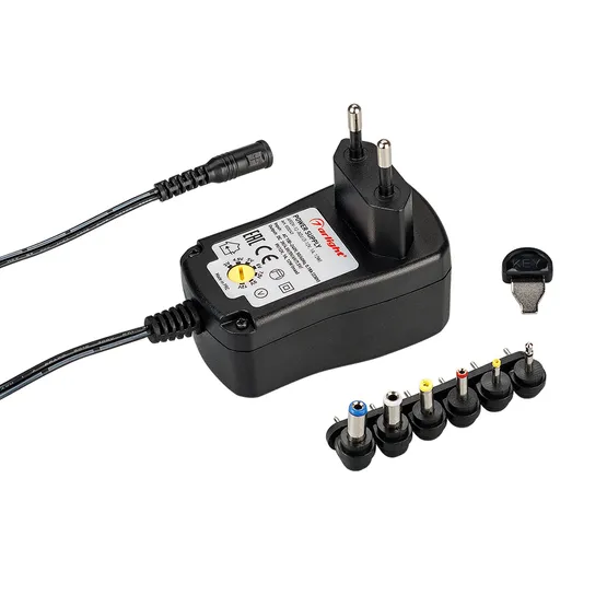 Фото товара Блок питания ARDV-12-ADJ (3-12V, 1A, 12W) (Arlight, Адаптер, 2 года)