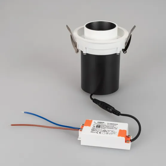 Фото #5 товара Светильник LTD-PULL-R100-10W Day4000 (WH, 24 deg, 230V) (Arlight, IP20 Металл, 5 лет)