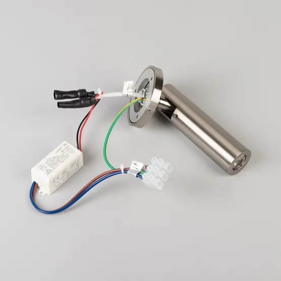 Фото #3 товара Светильник SP-READER-NB-R60-3W Warm3000 (NI, 20 deg, 230V) (Arlight, IP20 Металл, 3 года)