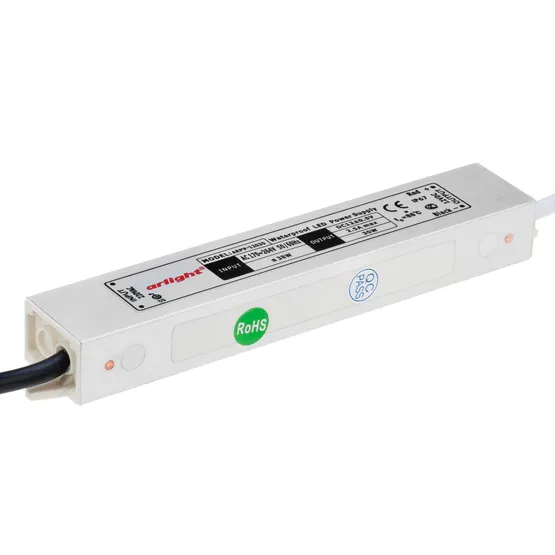 Фото товара Блок питания ARPV-12030 (12V, 2.5A, 30W) (Arlight, Металл)