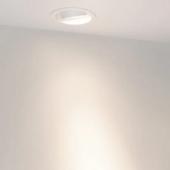 Фото #5 товара Светильник MS-VORTEX-BUILT-R110-20W Day4000 (WH-WH, 20 deg, 230V) (Arlight, IP20 Металл, 5 лет)