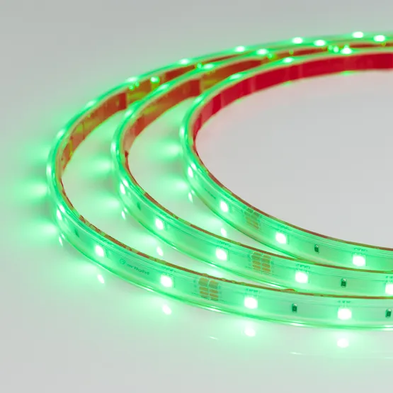 Фото #5 товара Светодиодная лента герметичная RTW-PS-B30-13mm 24V RGB (7.2 W/m, IP67, 5060, 5m) (Arlight, 7.2 Вт/м, IP67)